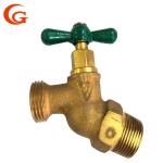 Garden 1/2'' 3/4" Brass Water Faucet With One Word Handle