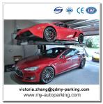 2000kgs Hydraulic Single Post Parking Lift for Home Garage for Sale