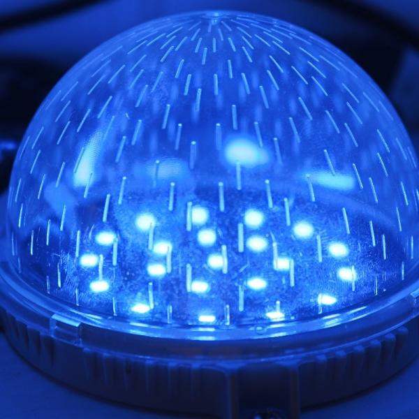 12* SMD3535 red green blue dmx512 80mm point light source outdoor decorative
