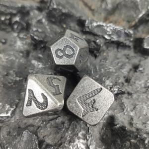 Wholesale Metal Anti wear Hand Carved For Dungeon And Dragon Metal Gaming Dice Manual from china suppliers