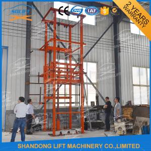 Wholesale 2.5T 3.6m Warehouse Hydraulic Elevator Lift for Goods , 3-6m/min from china suppliers
