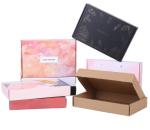 10mm CDR Pink Corrugated Mailer Boxes , Youfu Packaging Gift Boxes Kraft
