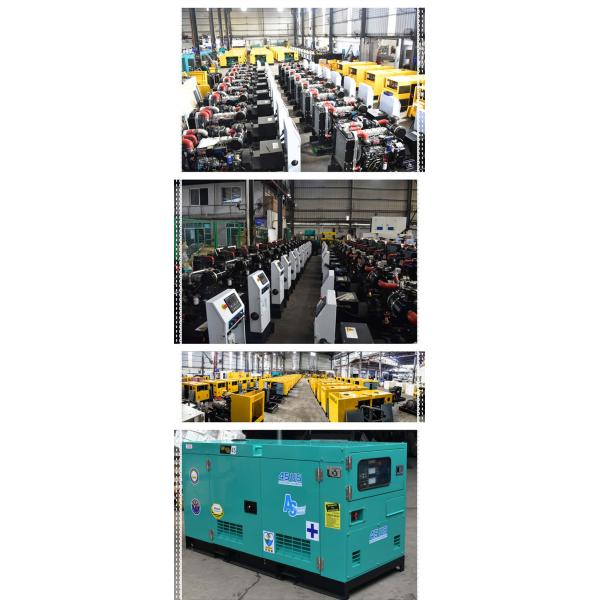 Three Phase 7KW Super Silent Diesel Generator , 3 Phase Silent Generator