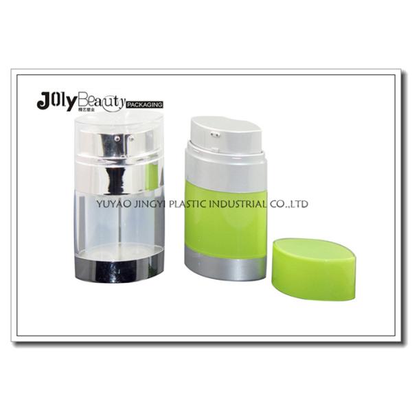 Custom Airless Empty Foundation Bottle With Pump PP Double Tube