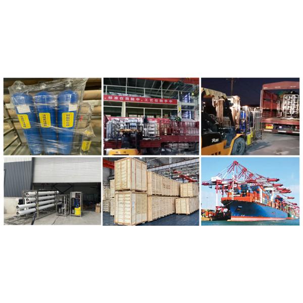 5000L / Hour UF System Deminiralised 1000LPH Reverse Osmosis Water Treatment Machinery