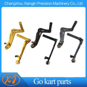 Wholesale NEW !! CNC Machining Gold Anodized Aluminum Racing go kart pedals from china suppliers