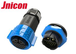Wholesale Blue Waterproof Data Connector , UL Approved 10 Gauge Waterproof Connector from china suppliers