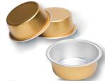 Circular aluminum foil cups Jam cup of pet food Can be heat sealing 25 ml Jam