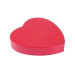 CMYK 19*19*3.8cm Chocolate Gift Packaging Boxes , Empty Heart Shaped Chocolate
