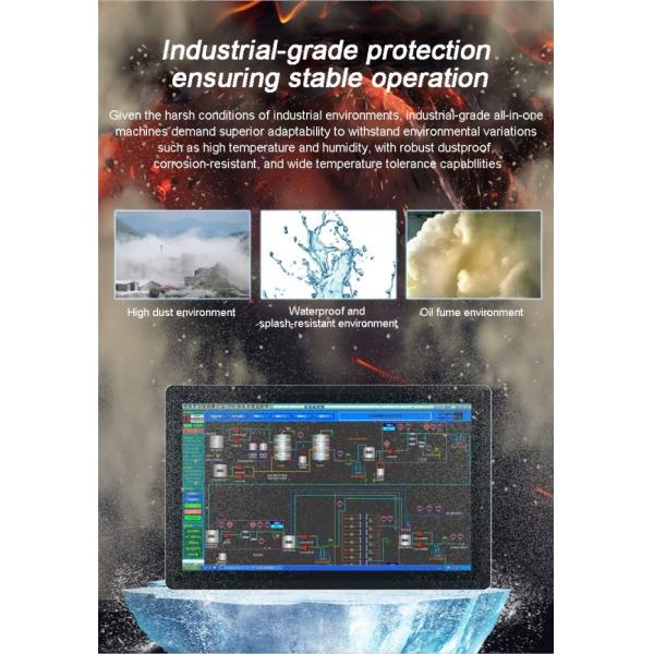 High Performance 27 Inch Embedded Industrial Touch Panel PCs 1080p Full Hd Lcd Monitor
