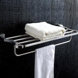Wholesale Home SS 304 Towel Rack Modern Wall Mounted Stainless Steel Towel Hanger from china suppliers