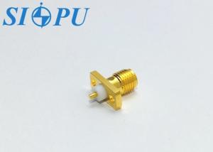 Wholesale SMA Female RF Coaxial Connector – Microstrip Type, Flange Mounted from china suppliers