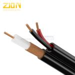 CCTV Coaxial Cable RG59 B/U 0.58mm BC with 2 × 0.75mm2 CCA Power UV-PE Jacket
