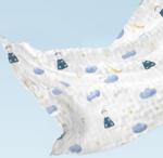 Reactive printing 6 Layer Gauze Fabric 58 inch Keep Warm Baby Swaddle Fabric