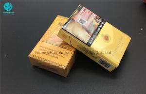Environmental Tobacco Packets ,  Ivory Cardboard Cigarette Cases Box