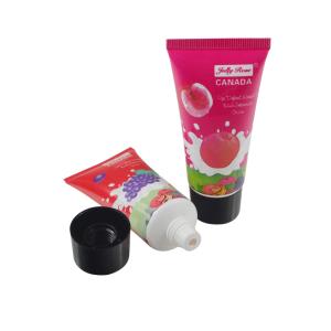 Wholesale Plastic Round Empty Facial Cleanser Eye Cream Shadow Container Hand Care Lotion Tube With screw on Lid from china suppliers