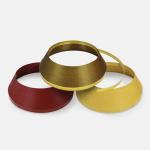 2cm 0.79 Inch Golden Door Window Aluminum Trim Cap For Channel Letter