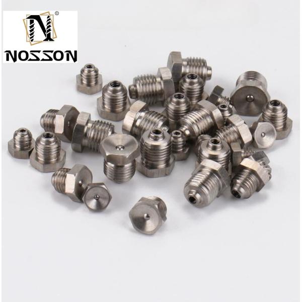 Stainless Steel SS304 Grease Nipple Fitting for Pipe Lines Connect Advanced Casting Customization