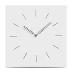Square Kitchen Wall Clocks Wood Silent Roman Large Numbers 12 Inch Wall Art