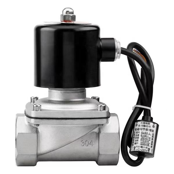 Standard Stainless Steel 304 316L Normal Close Electric Diaphragm Type Solenoid