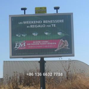 Wholesale billboard manufacturer three faces rotating panel billboard from china suppliers