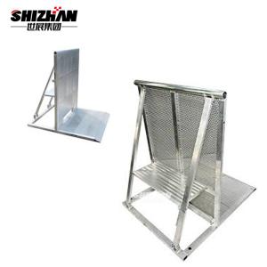 Wholesale 1200*1000*1200mm Concert Crowd Control Barriers Folding Aluminum Traffic Metal Brricade from china suppliers
