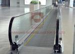 Outdoor 12° Angle Moving Walk Escalator 5.5kw Motor Capacity High Performance