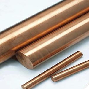 Wholesale Free Cutting Copper Brass Bronze Metal Rod Pure Bar 3.0mm Alloy Round Thin C10200 from china suppliers