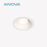 Tailored Anti-Glare GU10 Recessed Spotlight Frame For Modern Commercial