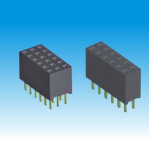 Wholesale H 10 2.54 Mm Female Header Connector Triple Row Straight High Precision from china suppliers
