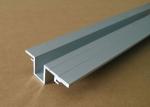 Elevator / Car Aluminum Door Threshold Extension , Aluminium Sliding Door Tracks