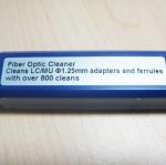 1.25mm LC / MU 800 Matings One Click Cleaner For Fiber Optic Connector