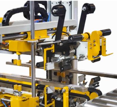Plastic / Laminated Paper Side Sealing Packing Machine High Accuracy 30-50 Case