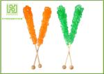 Safety Birch Wood Jumbo Lollipop Sticks , Thick Wooden Treat Sticks For Children