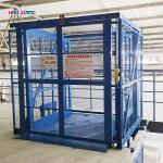 2T Industrial Cargo Lift Exterior Freight Elevator For Goods Lifting