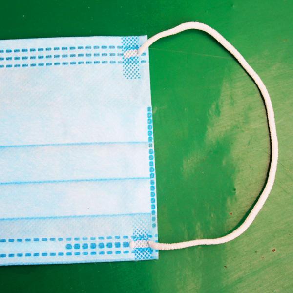 Medical use 3 Ply Non-woven Disposable Face Mask blue color 20pcs per box with