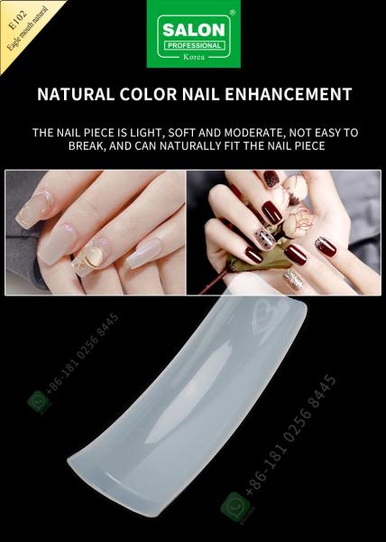 Salon beauty false eagle month nail tips French manufacture acrylic extra-long
