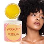 Custom Logo Black Women Braids Edge Control Curl Hair Styling Gel for Long