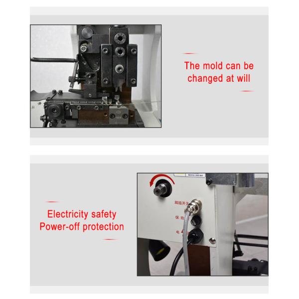 Semi-automatic Terminal Crimping Machine with 15KN Pressing Ability 220V 50Hz and 0.45KW Power Consumption