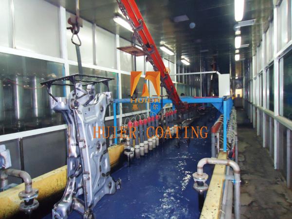 Water Based Paint Dipping Electrophoretic Coating Equipment Various Colors