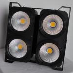 Free shipping CE UL High quality China 4x100W Warm White 400W DMX LED Blinder