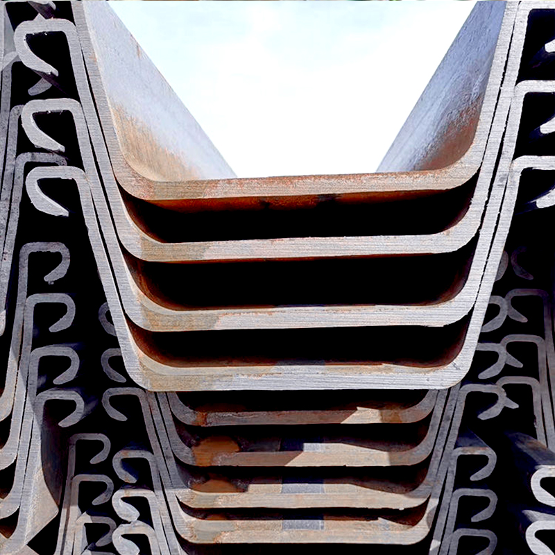 Q235 Q345 Q345b Structural Steel Profiles Type U Hot Rolled Sy295 Steel Sheet Piles