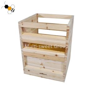 Wholesale 20mm Wooden Beehive Box Single Walled National Bee Hive from china suppliers