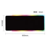 Nonslip RGB Gaming Wireless Charger Corporate Gift Reusable Natural Rubber Mouse