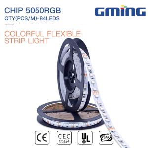 Wholesale Remote Control 84leds/m 12V 25W SMD 5050 LED Strip Light IP20 from china suppliers
