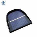 ZW-56495 heterojunction poly corbonate solar panel 5V 0.35W Epoxy adhesive solar