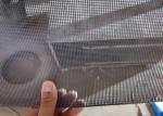Black 30m / Roll Stainless Steel Diamond Mesh Anti Corrosion