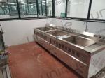 Kitchen Equipment Fruit and Vegetable Bubble Washing Sink Machine 220v/380v