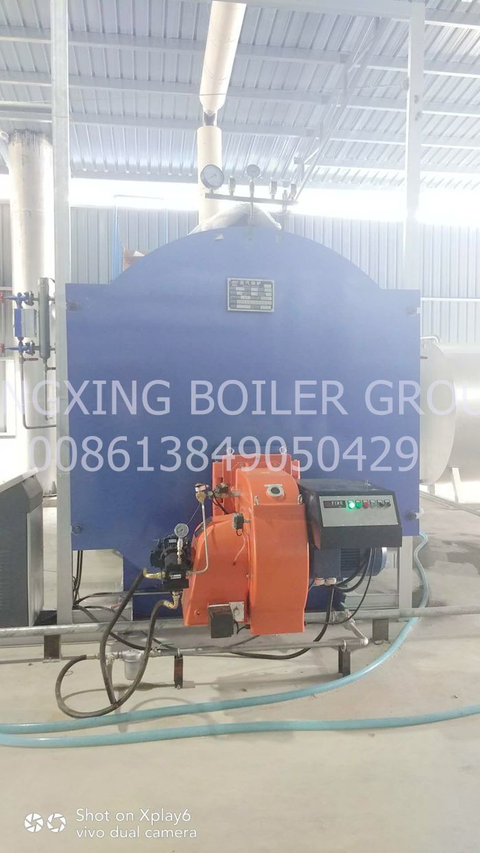 Food Factory Commercial Gas Boilers , Low Pressure Boiler 5 Bar Working Pressure