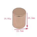 Small Zamac Lids Perfume Bottle Caps Zinc For FEA 15 Perfume Bottle Neck